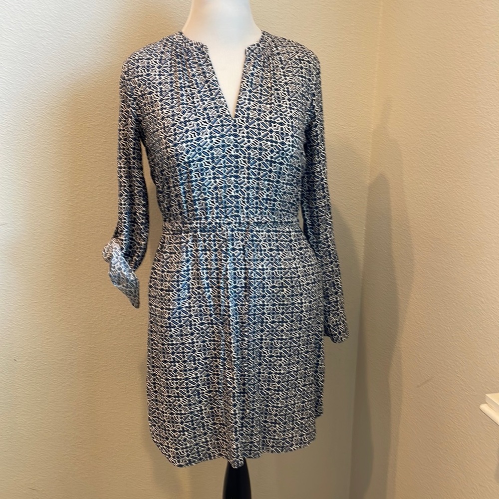Loft Small long sleeve Shirtdress